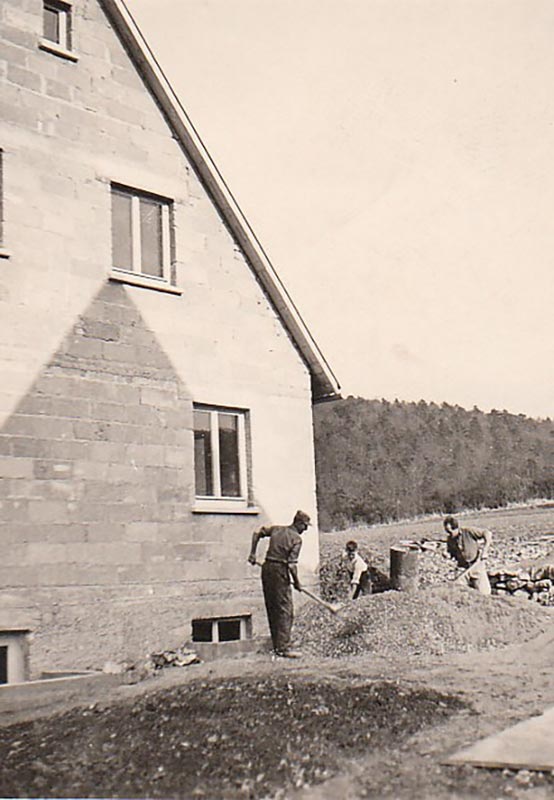 2 4 1 Teaserbild Hausbau Aidlingen 1953 © Gerhard Simonis